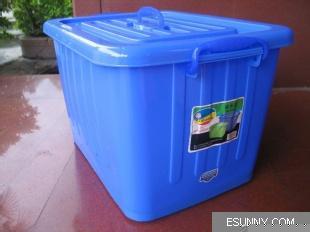 Nestable Plastic Storage Box and Lids NO 68