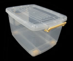 Nestable Plastic Storage Box and Lids 560