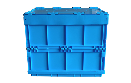 3442Attached Lid Collapsible Container
