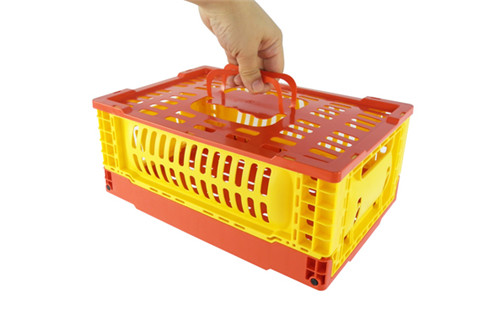 2312Attached Lid Collapsible & Folding Baskets